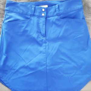 Ladies blue addidas golf skirt size 2